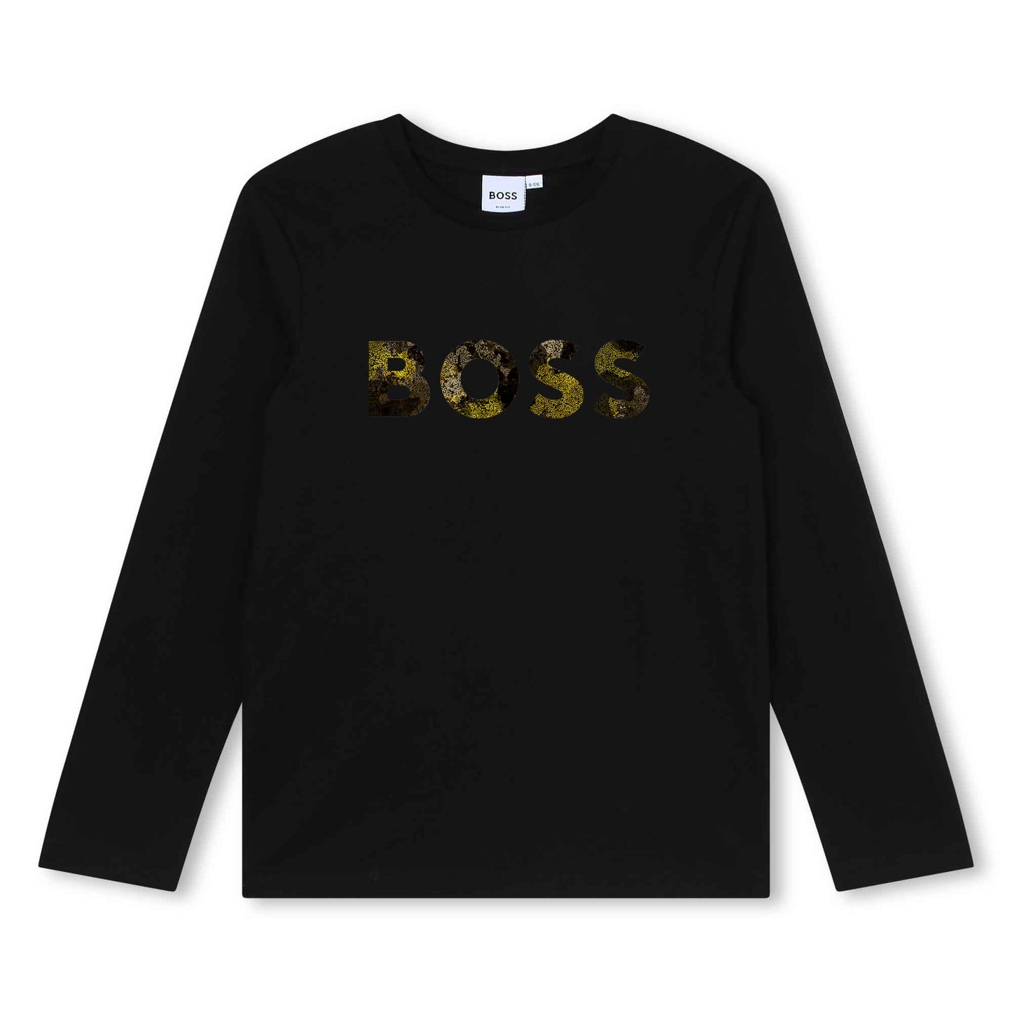 Hugo Boss Boys Black T-Shirt_J25O87-09B