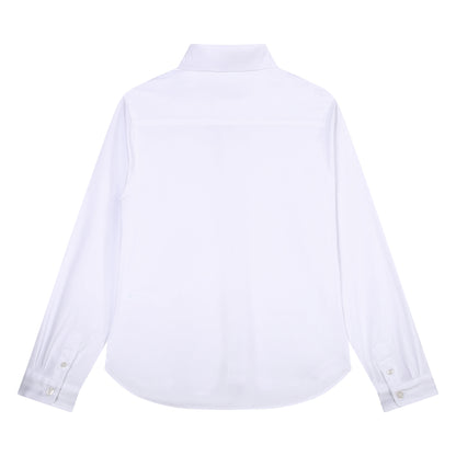 Hugo Boss Boys White Dress Shirt_J25Q03-10P