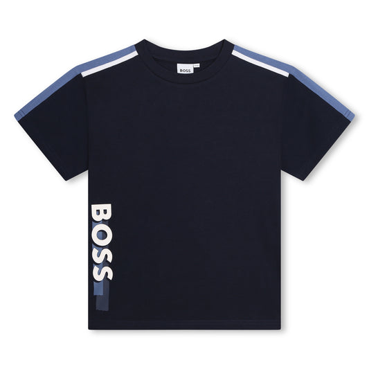 Hugo Boss Boys Navy T-Shirt _ J50722-849