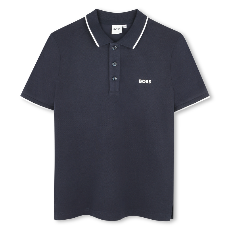 Hugo Boss Boys Basic Short Sleeve Polo_ J51621