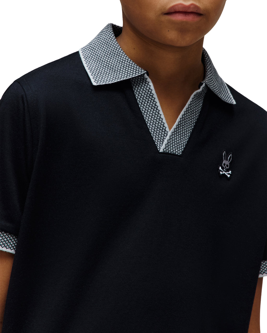 Psycho Bunny Kids Jonathan Pique Polo_ KT0100083