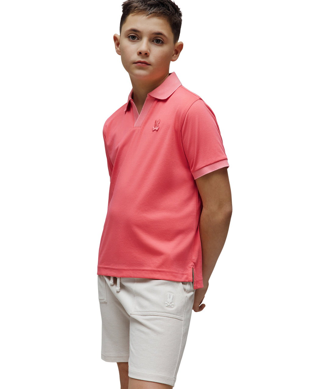 Psycho Bunny Kids Jonathan Pique Polo_ KT0100083