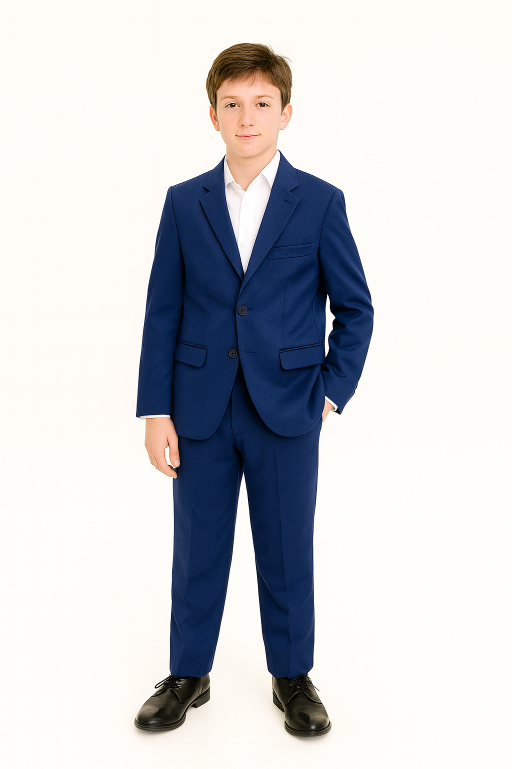 Marc New York Boys Husky Dark Blue Suit-NorthBoys
