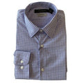 Marc New York Boys Skinny White/Purple Plaid Dress Shirt - NorthBoys