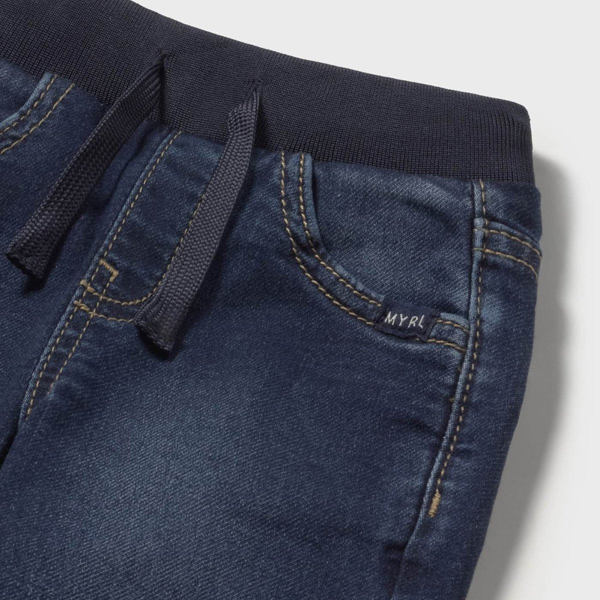 Mayoral Baby Boys Denim Jogger Pants_ 2508 - NorthBoys