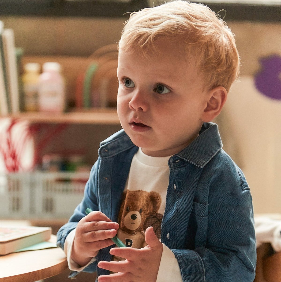 Mayoral Baby Boys Denim Shirt_ 2108 - NorthBoys