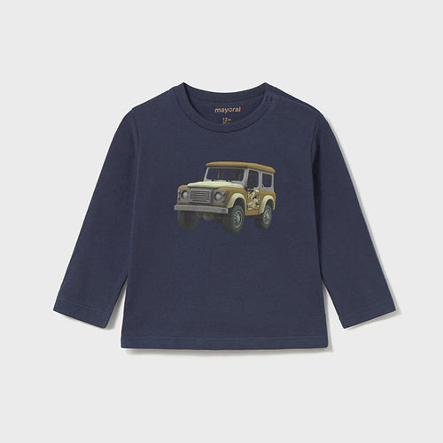 Mayoral Baby Boys Long Sleeve Cars Shirt_ 2066