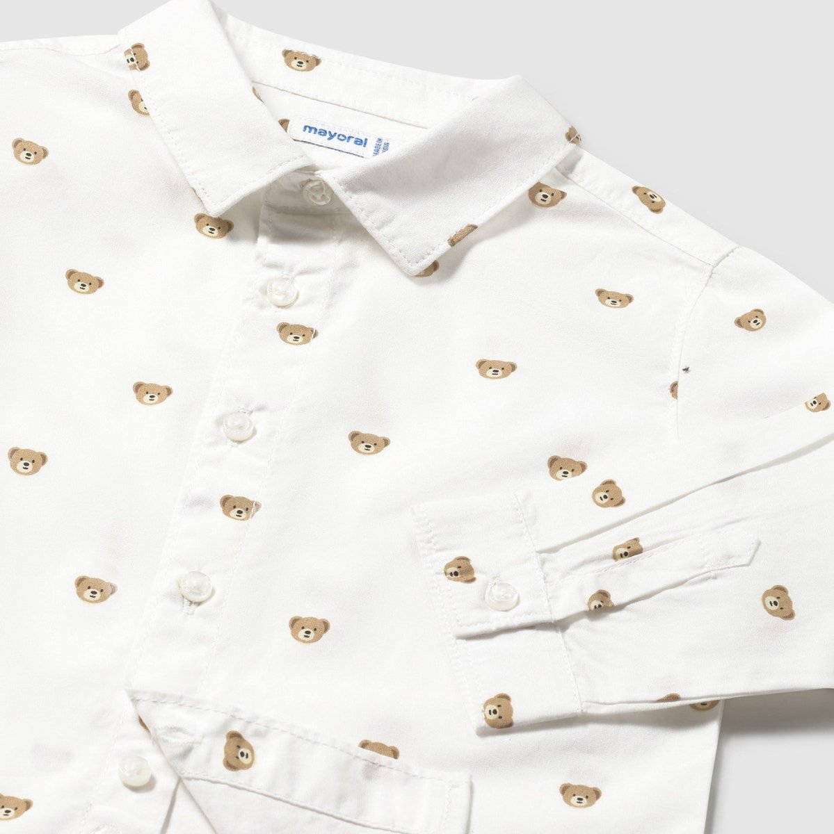 Mayoral Baby Boys Long Sleeve Shirt_ 2107 - NorthBoys