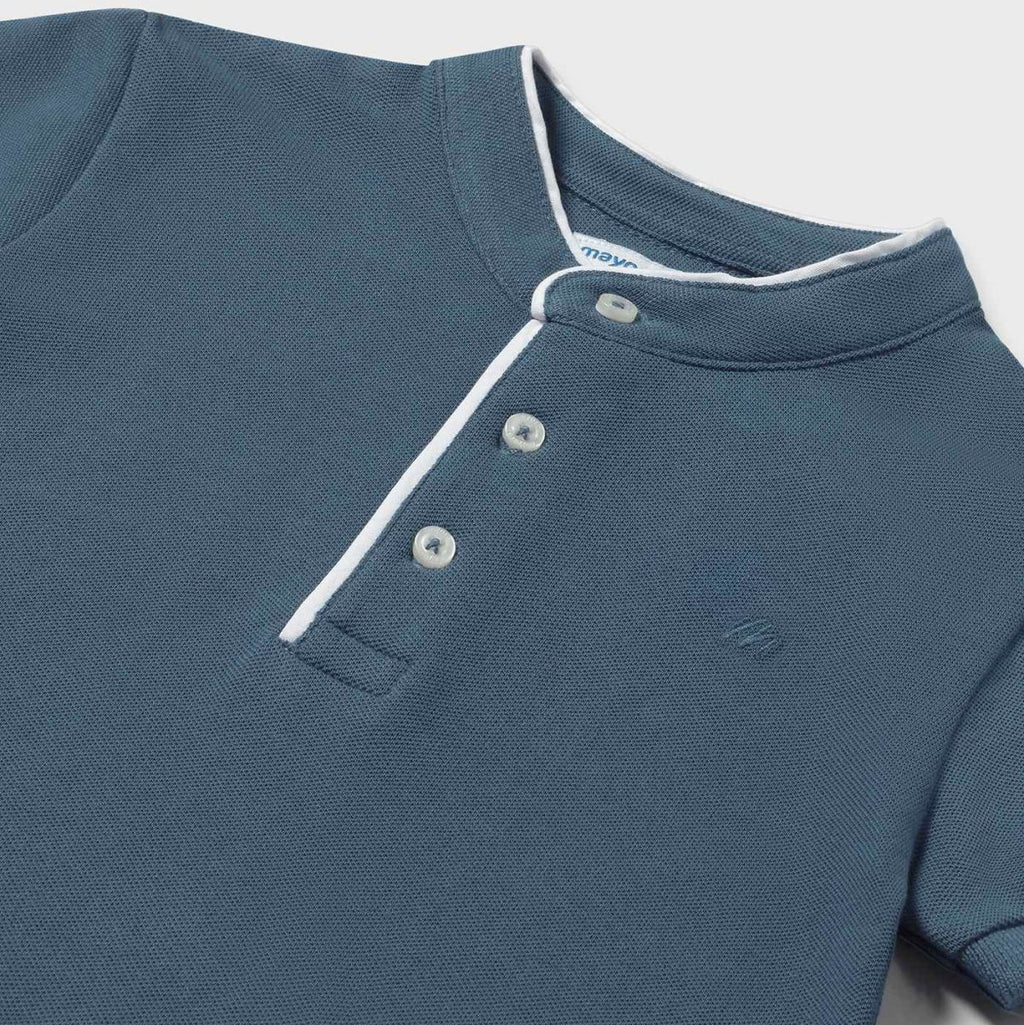 Mayoral Baby Boys Mao Neck Polo_ 1107 - NorthBoys