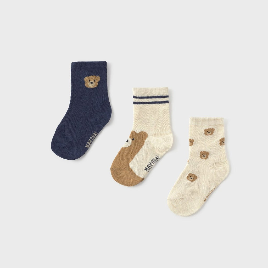Mayoral Baby Boys Three Sock Set_ 10008 - NorthBoys
