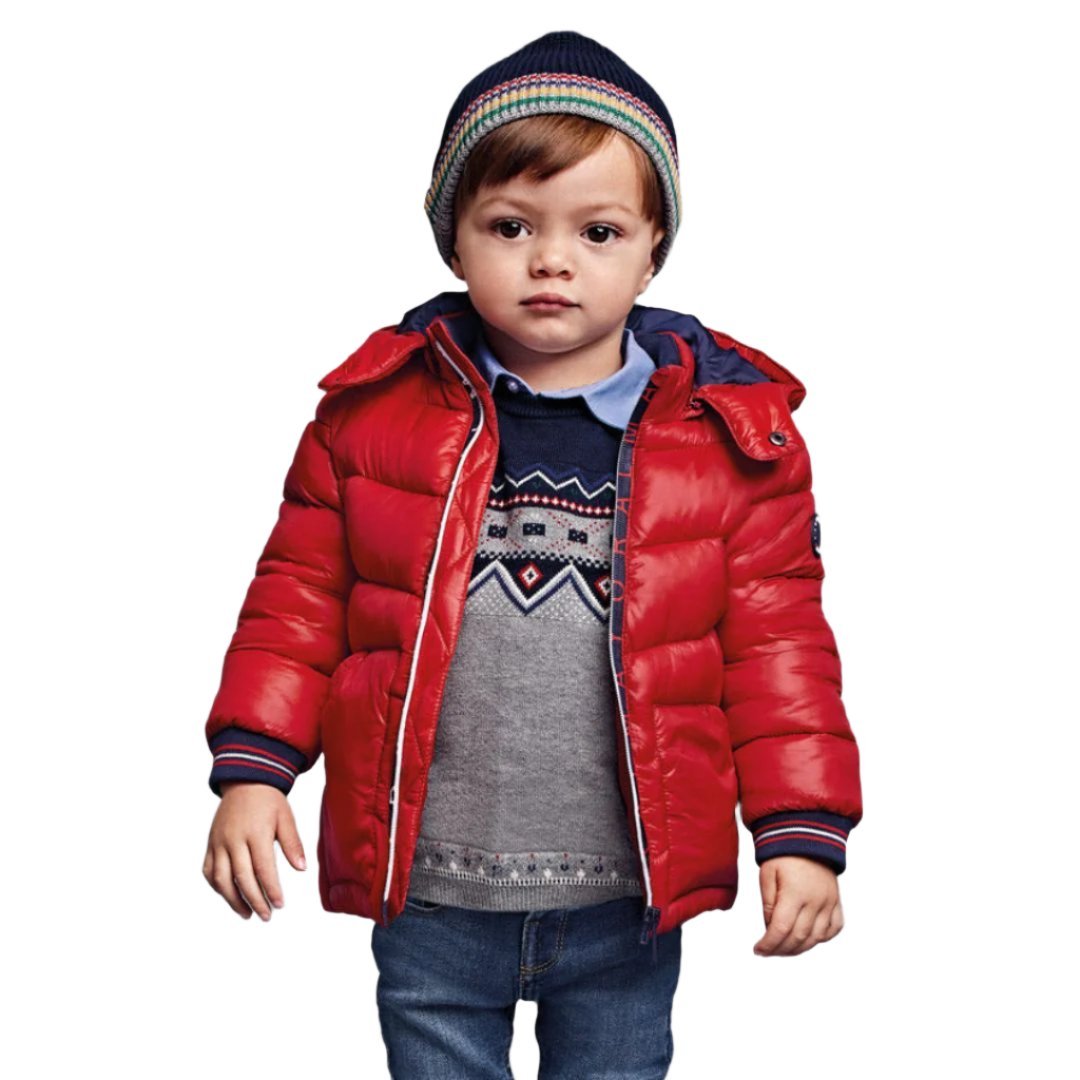 Mayoral Baby Puffer Coat _Red 2416 - 94 - NorthBoys