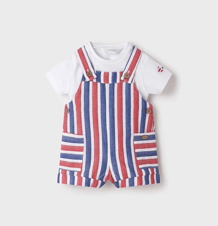 Mayoral Baby T-Shirt & Dungarees_1646 - 46 - NorthBoys