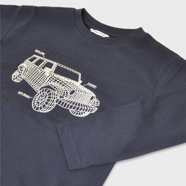 Mayoral Boys Glow In The Dark T-Shirt_ 4088