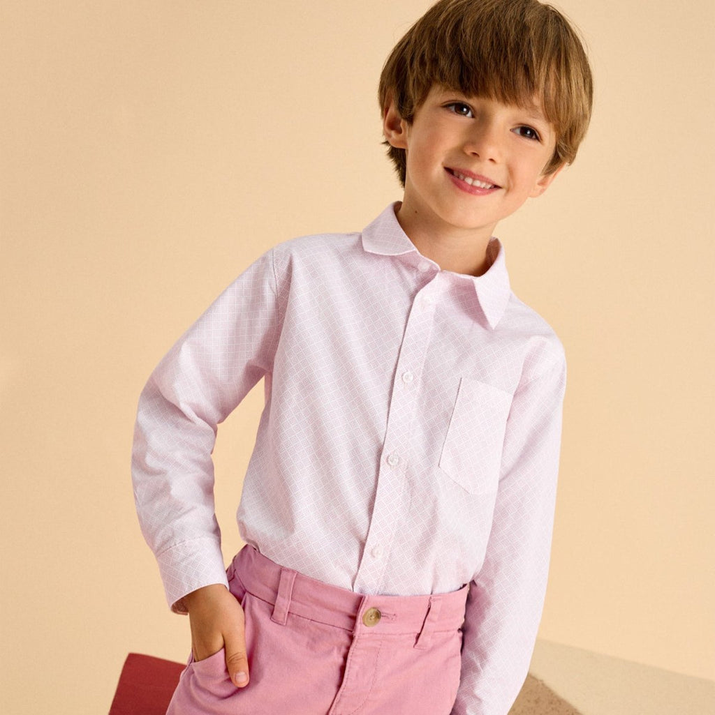 Mayoral Boys Mini Long Sleeve Shirt_ 3117 - NorthBoys