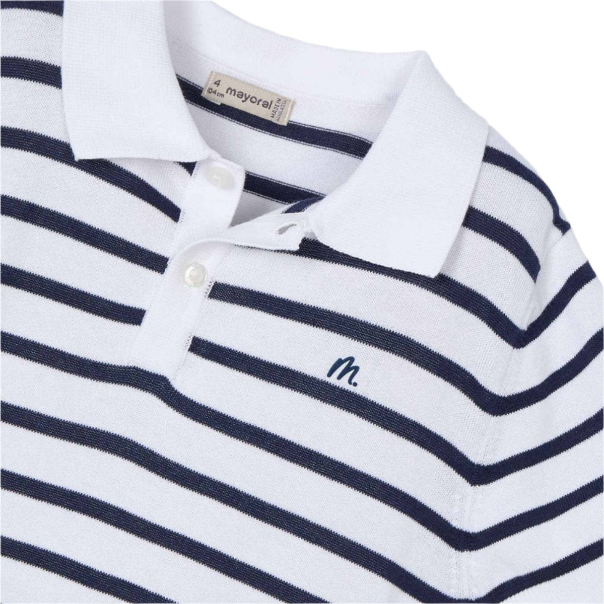 Mayoral Boys Mini Striped Polo_ 3104 - NorthBoys