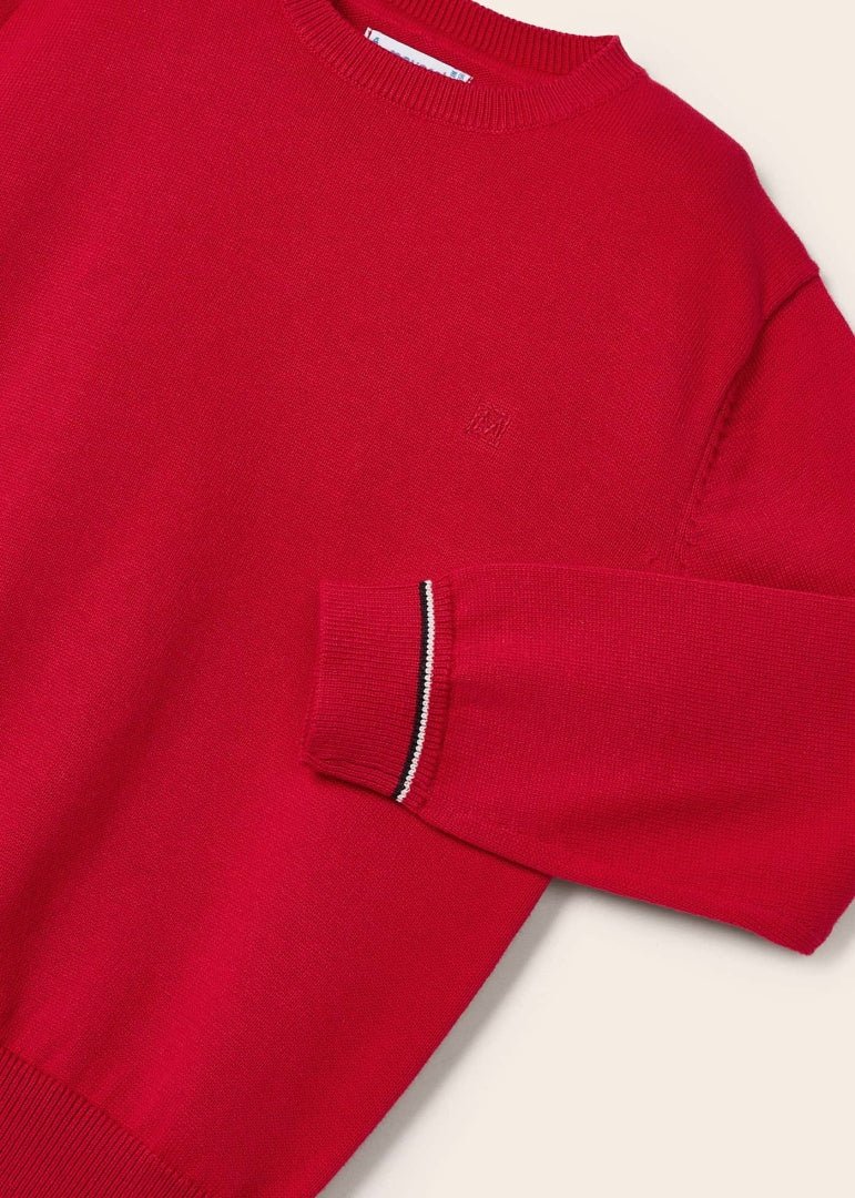 Mayoral Mini Basic Cotton Red Sweater_311 - 26 - NorthBoys