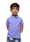 Mayoral Mini Basic Lilac Short Sleeve Polo - NorthBoys