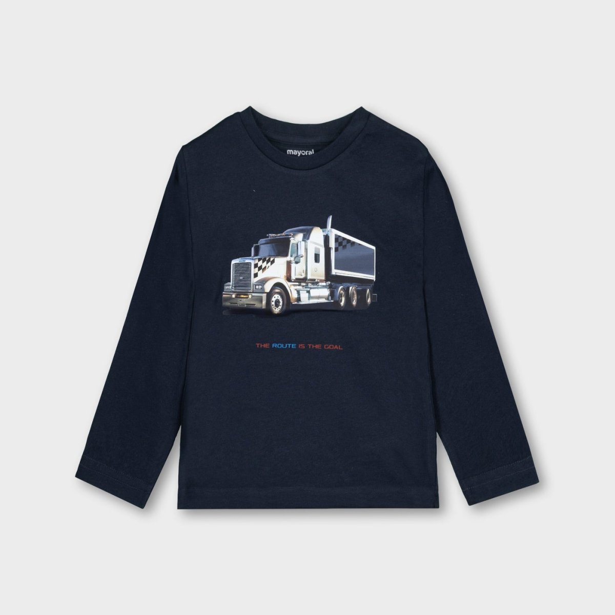Mayoral Mini Boys Long Sleeve Truck T-Shirt_ 4085 - NorthBoys