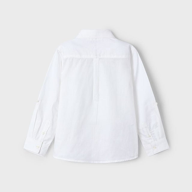 Mayoral Mini Long Sleeve Linen Shirt_ 3121 - NorthBoys