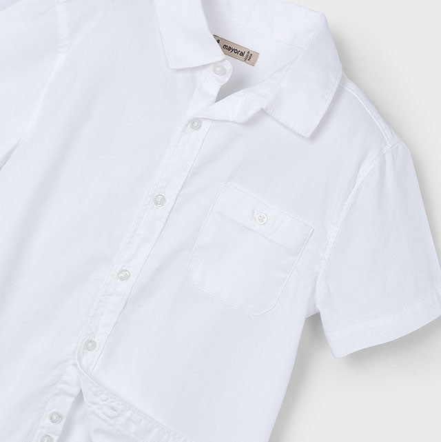Mayoral Mini Short Sleeve Buttondown Shirt_ 3112 - 78 - NorthBoys