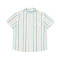 Mayoral Mini Short Sleeve Striped Dress Shirt_ 3115 - 93 - NorthBoys