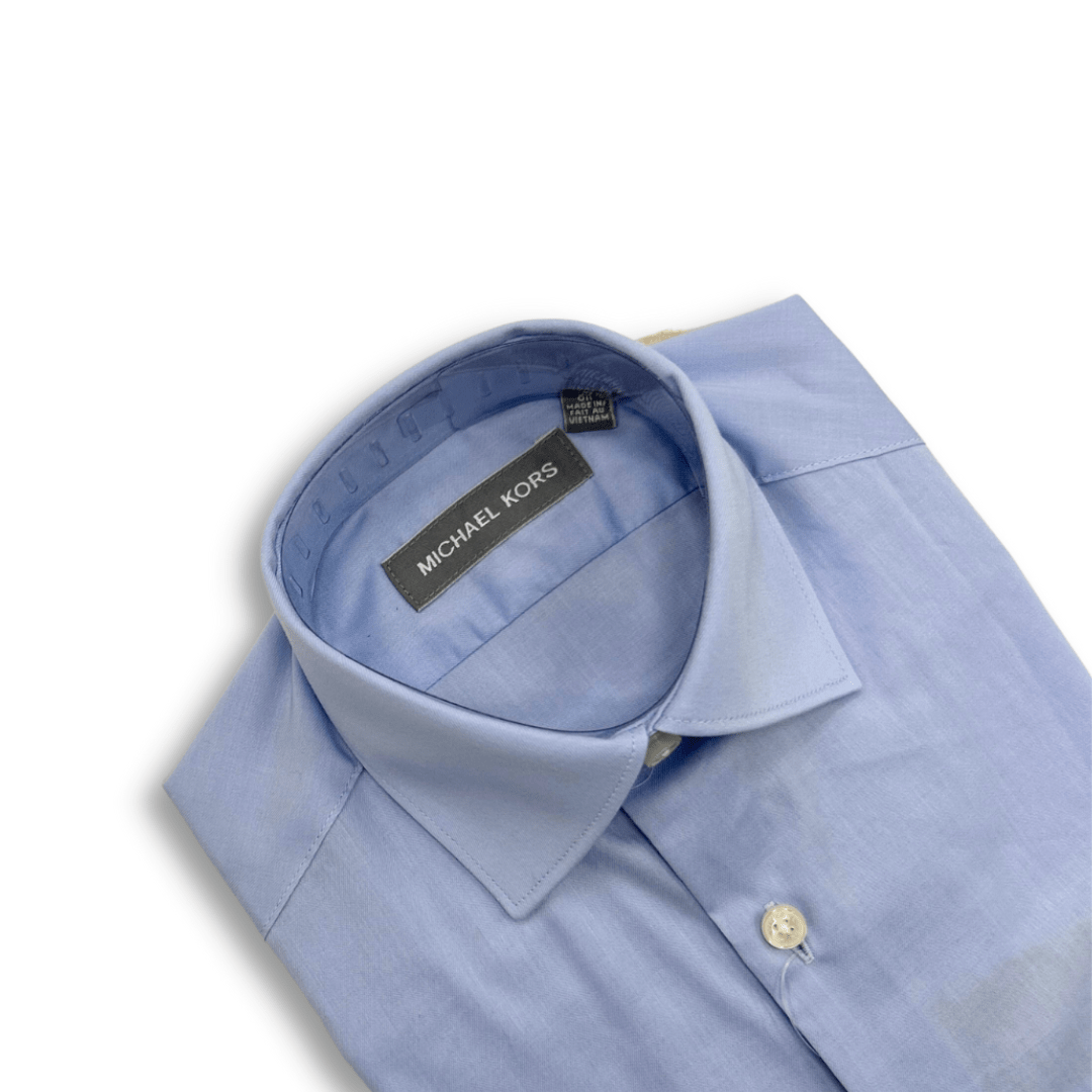 Michael Kors Boys Blue Dress Shirt - NorthBoys