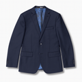 Nice Threads Boys Slim Fit Stretch Navy Suit Jacket-NorthBoys