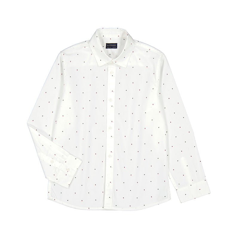 Nukutavake White Dress Shirt_7187 - 46 - NorthBoys