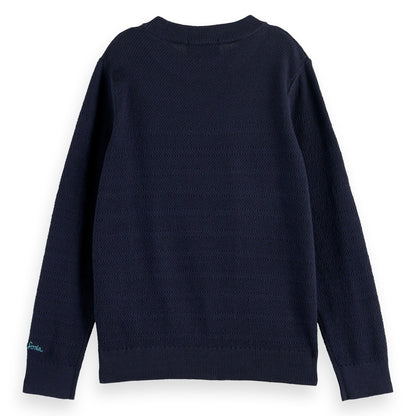 Boys Pullover Midnight Navy Sweater