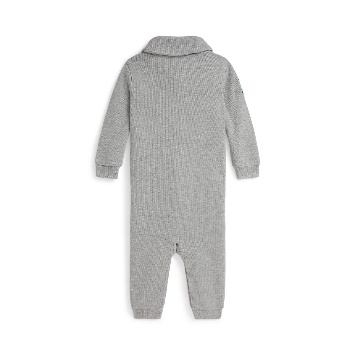 Ralph Lauren Baby Boys Estate-Rib Cotton Shawl Coverall