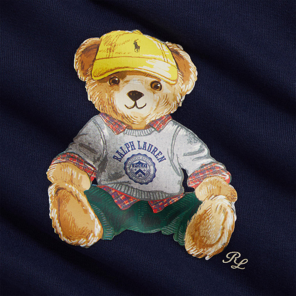 Ralph Lauren Baby Boys Polo Bear Fleece Coverall