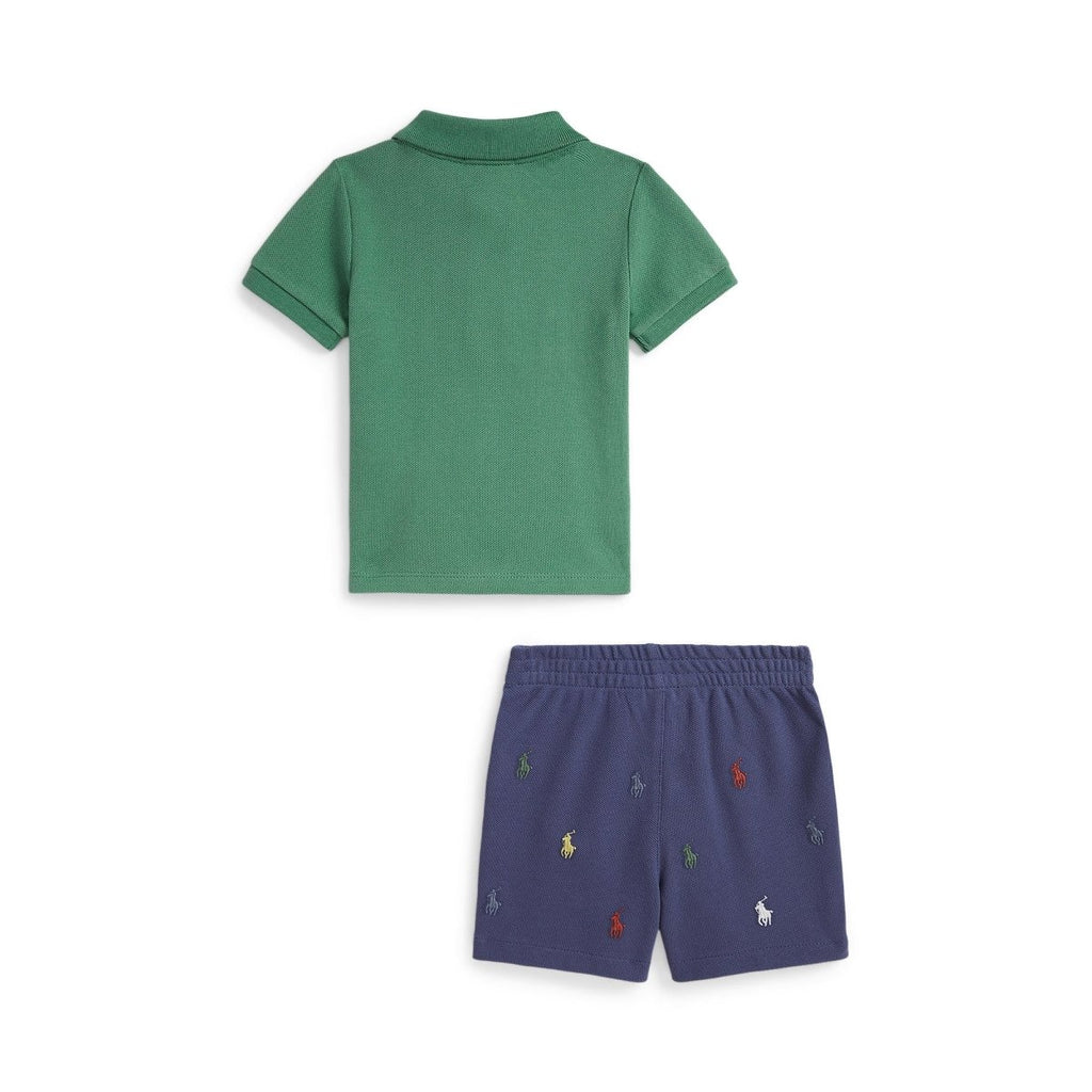 Polo Ralph Lauren Baby Mesh Polo Shirt & Shorts Set - NorthBoys