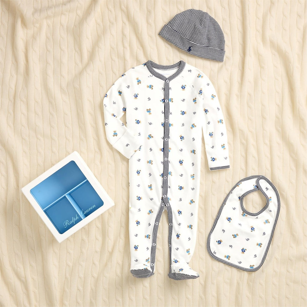 Polo Ralph Lauren Baby Polo Bear Gift Set - NorthBoys
