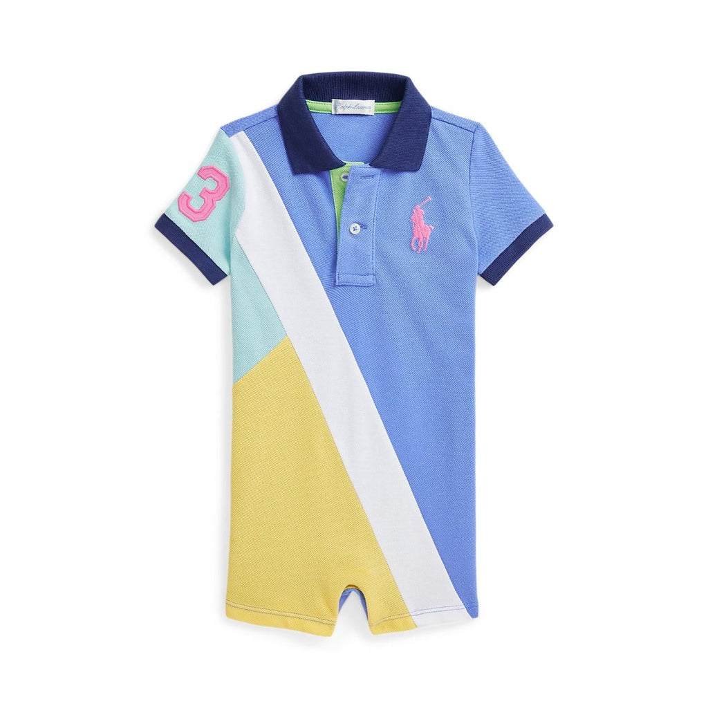 Polo Ralph Lauren Baby Striped Shortall - NorthBoys
