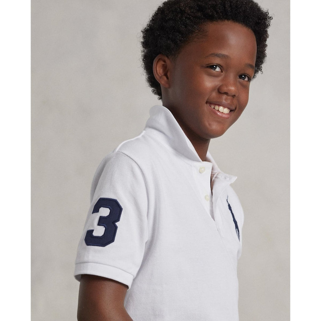 Polo Ralph Lauren Boys Big Pony Cotton Mesh Polo Shirt - NorthBoys