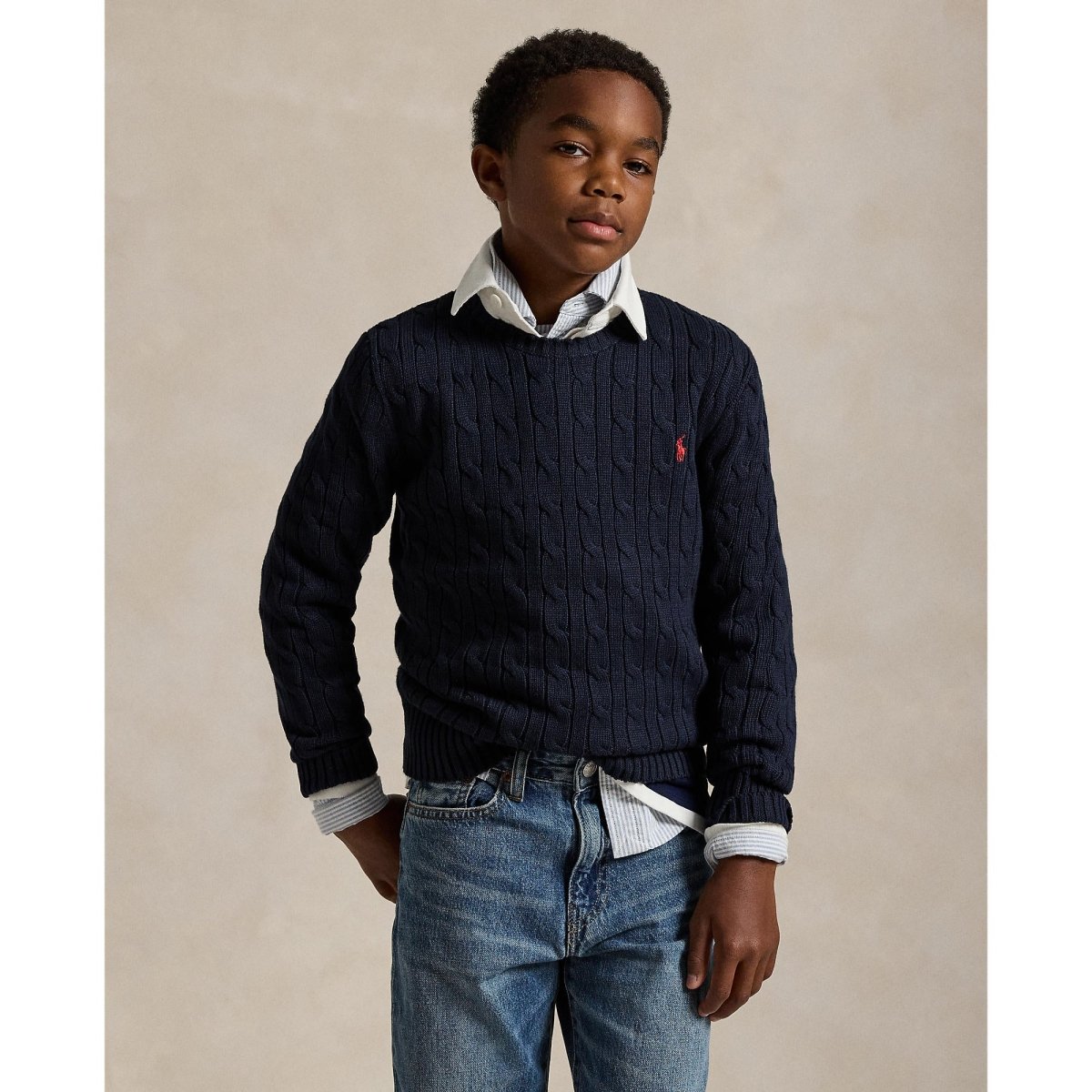 Polo Ralph Lauren Boys Cable Knit Sweater - NorthBoys