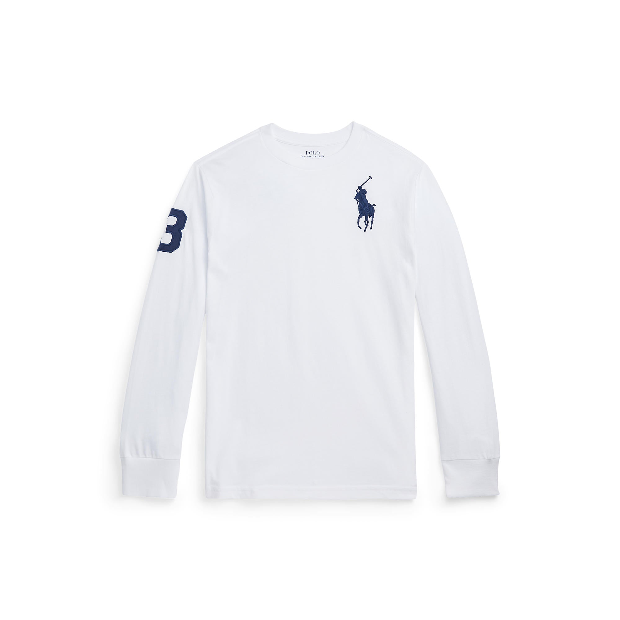 Ralph Lauren Boys Jersey Long Sleeve T-Shirt