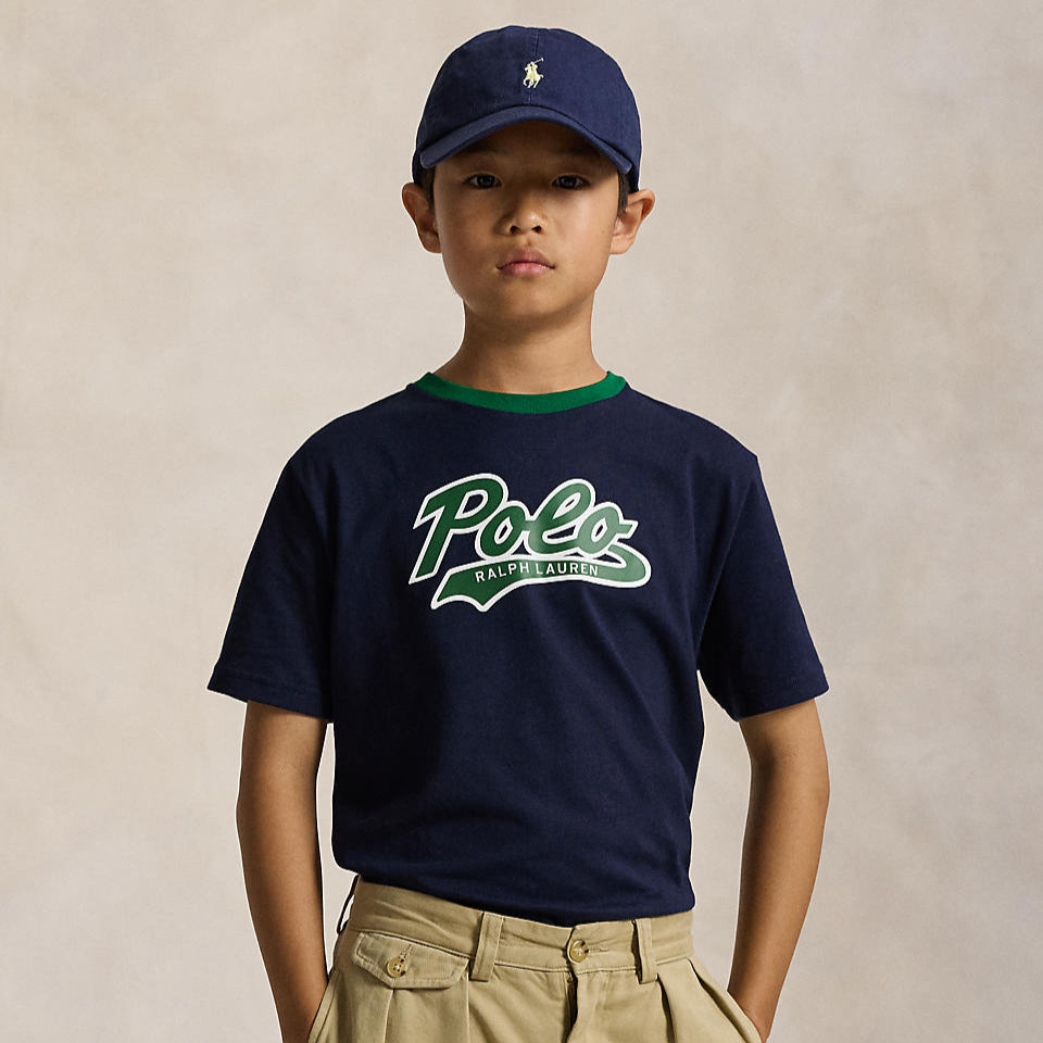 Ralph Lauren Boys Logo Cotton Jersey Tee