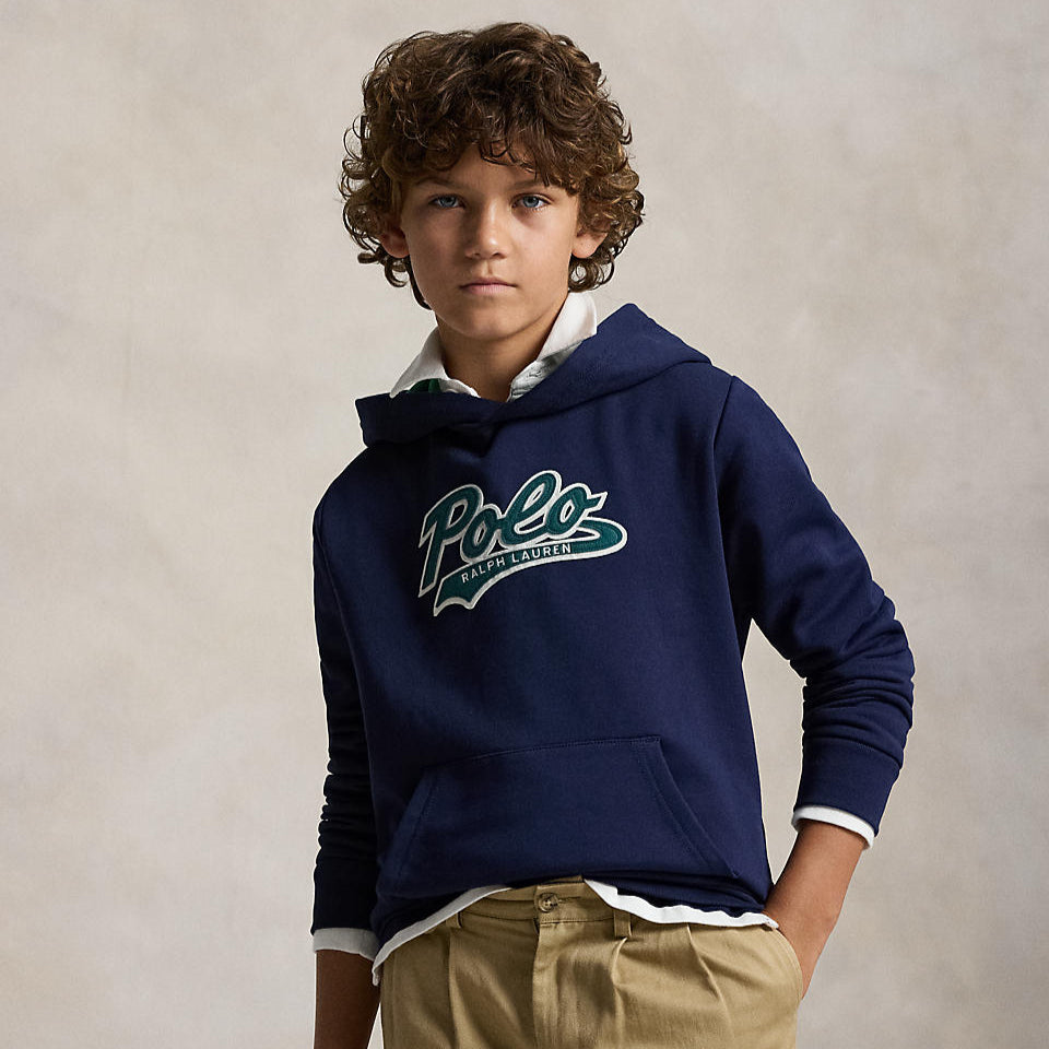 Ralph Lauren Boys Logo Fleece Hoodie