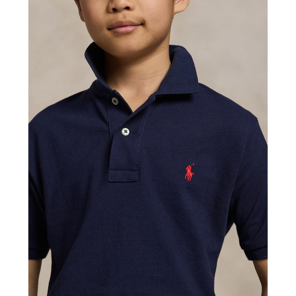 Ralph Lauren Boys Mesh Polo Shirt - NorthBoys