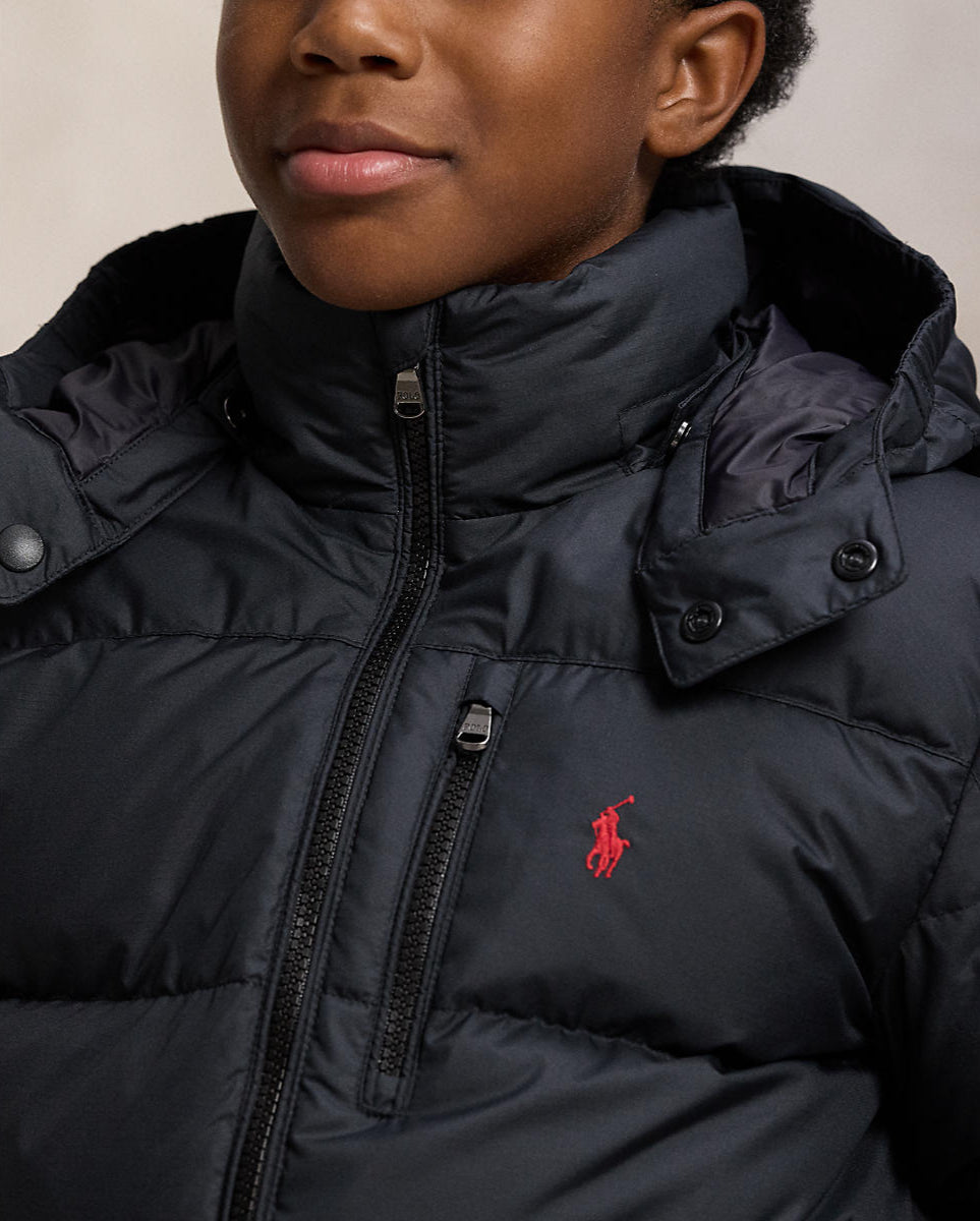 Ralph Lauren Boys Ripstop Down Hooded Jacket