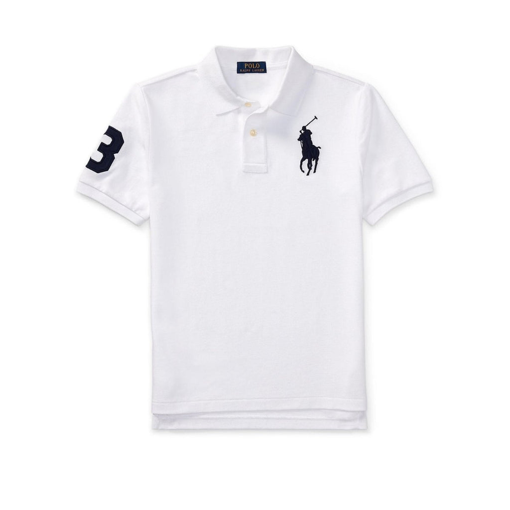 Polo Ralph Lauren Little Boys Big Pony Cotton Mesh Polo Shirt - NorthBoys
