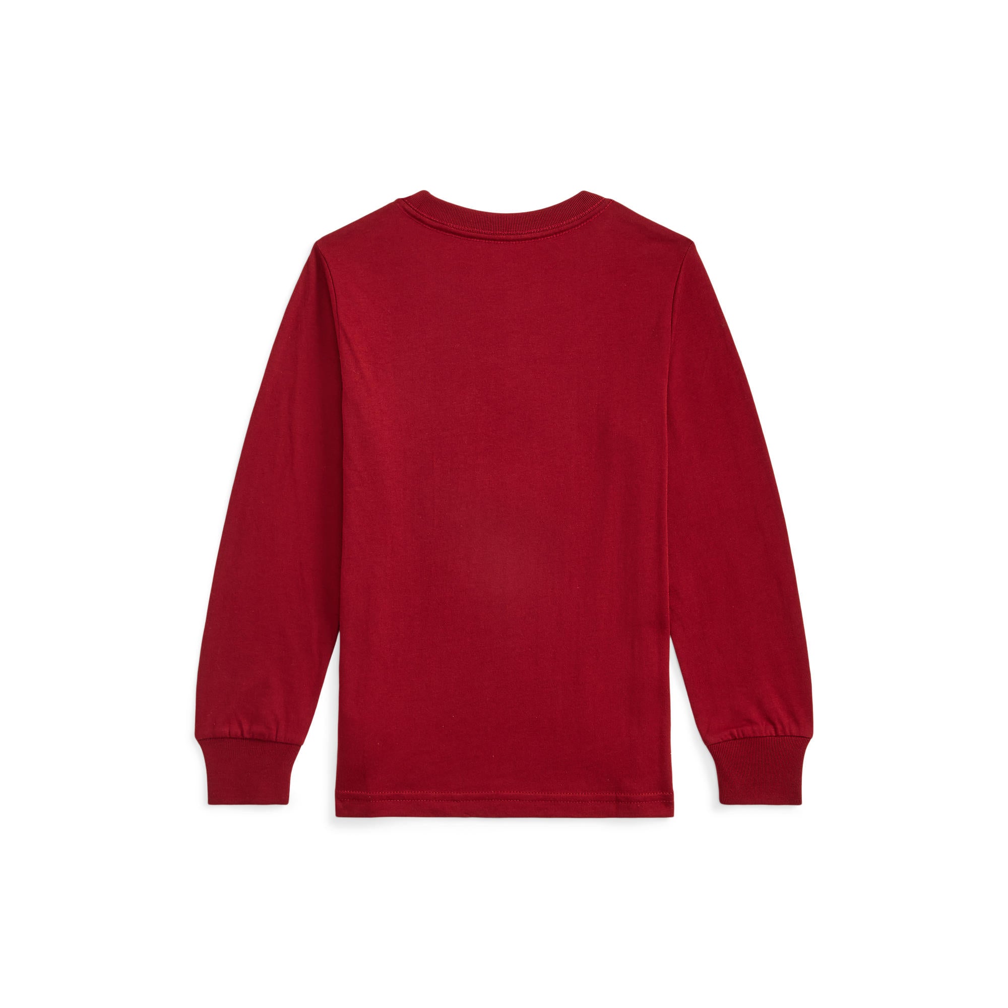 Ralph Lauren Boys Polo Bear Cotton Long-Sleeve Tee