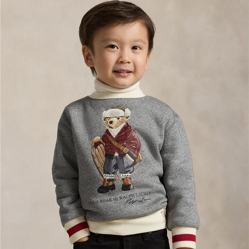 Ralph Lauren Boys Polo Bear Fleece Sweatshirt