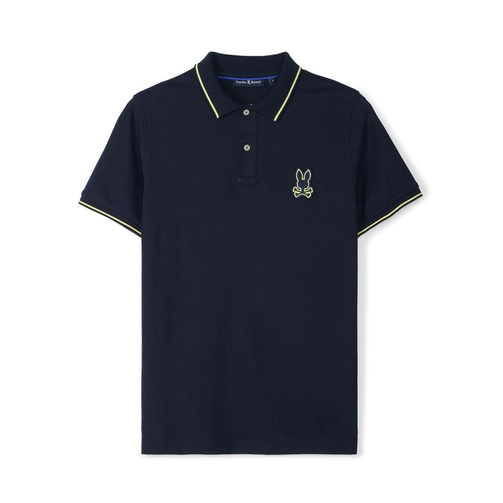 Psycho Bunny Kids Lenox Pique Navy Polo_ B0K138B200 - 410 - NorthBoys