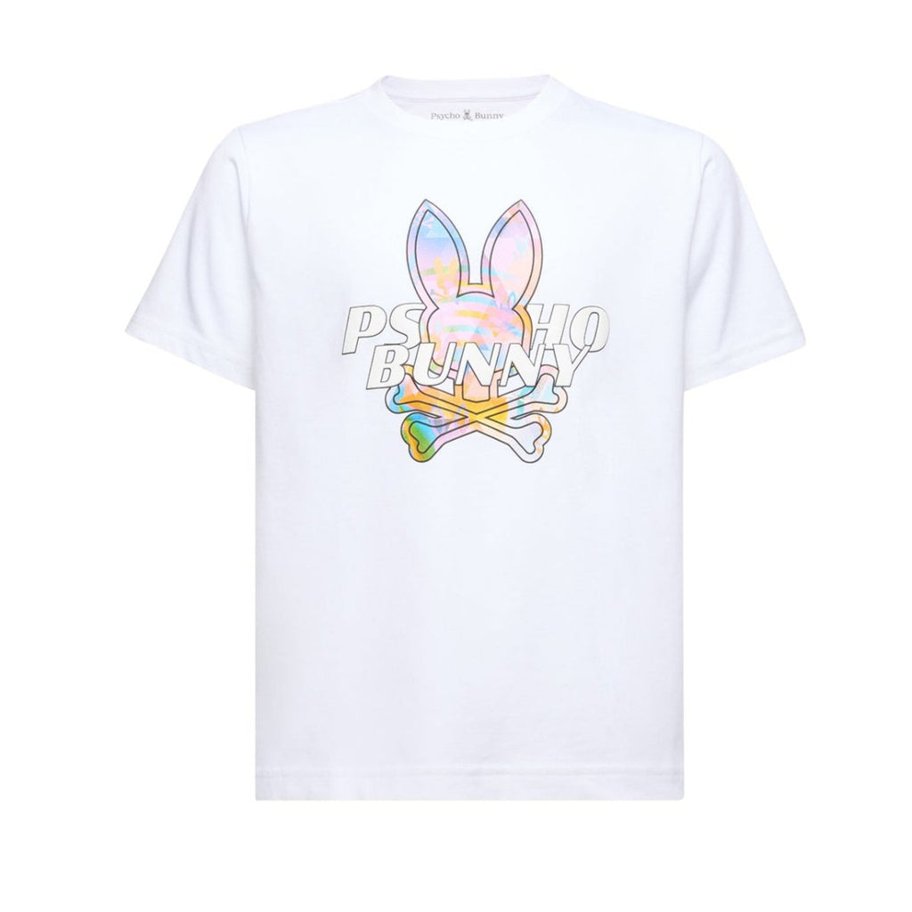 Psycho Bunny Kids Milos Graphic T-Shirt_ B0U456F200 - 100 - NorthBoys