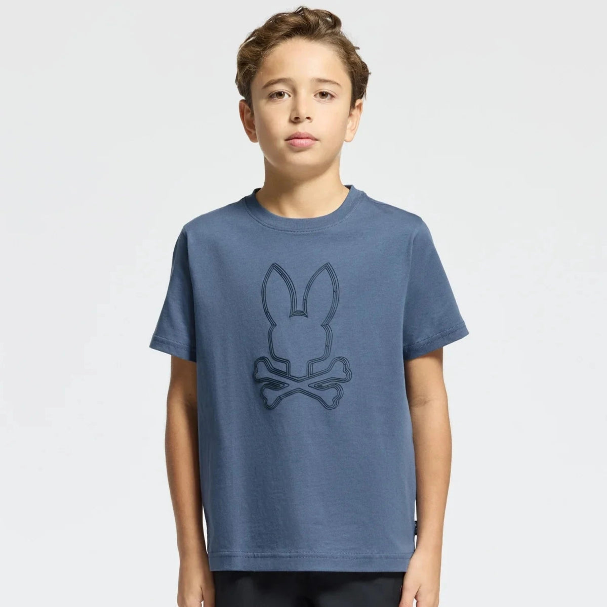 Psycho Bunny Kids Monarch Front Bunny Short Sleeve T-Shirt - NorthBoys