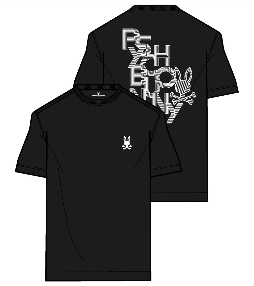 Psycho Bunny Kids Reeves Back Graphic Crew Neck T-Shirt_ KT0200072-NorthBoys