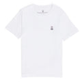 Psycho Bunny Kids White Classic Crew Neck T-Shirt_ B0U014CRPC - 100 - NorthBoys