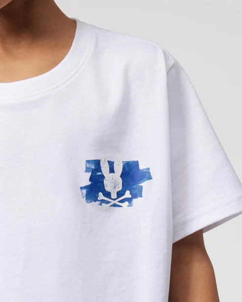 Psycho Bunny Kids White Dolton T-Shirt_ B0U326Z1PC - 100 - NorthBoys